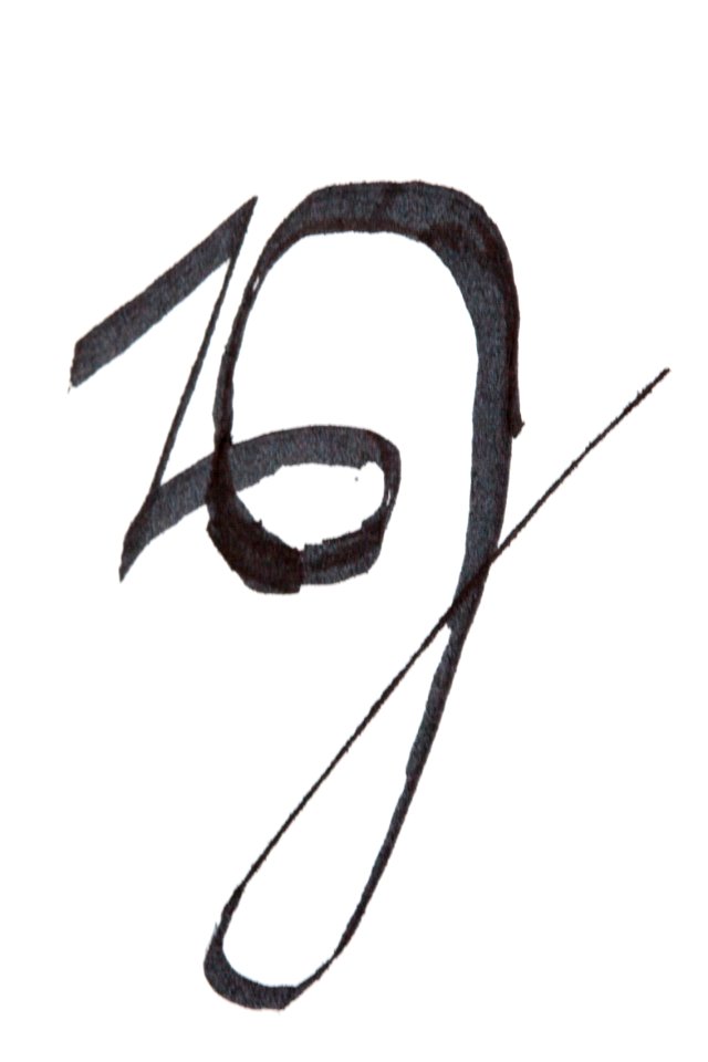 Sütterlin Buchstaben y PD 20184