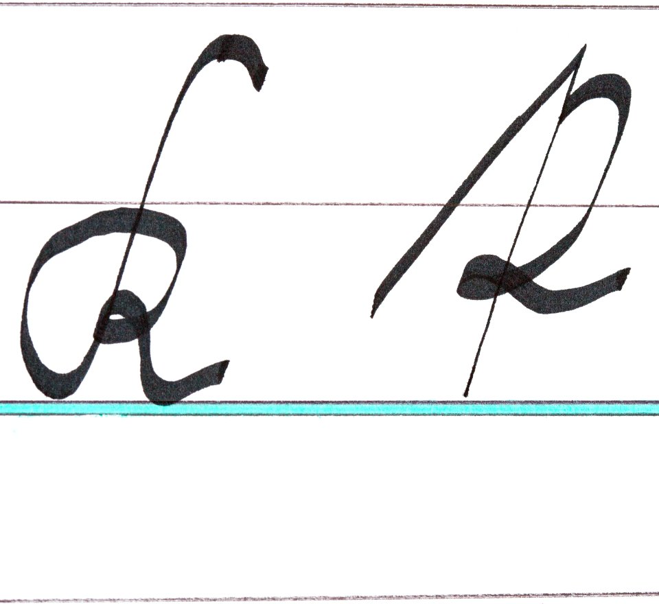 Sütterlin Buchstaben K k PD 201