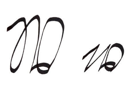 Sütterlin Buchstaben W w PD 2018-53