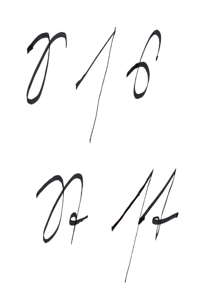 Sütterlin Buchstaben S s s St st PD 2018-41