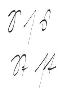 Sütterlin Buchstaben S s s St st PD 2018-41