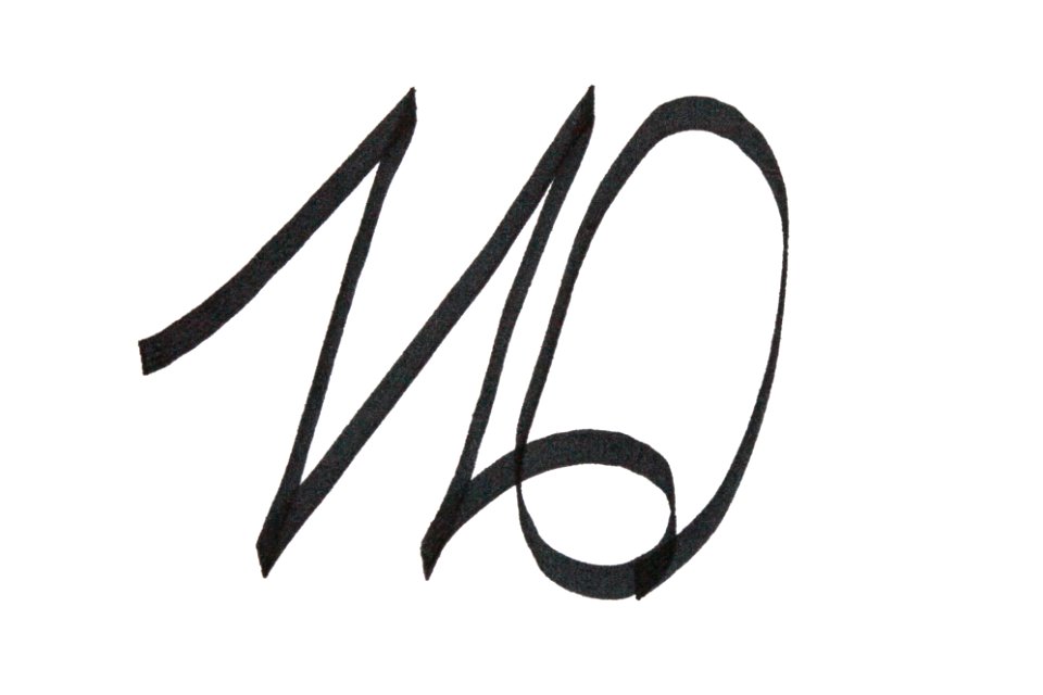 Sütterlin Buchstaben w PD 2018-27