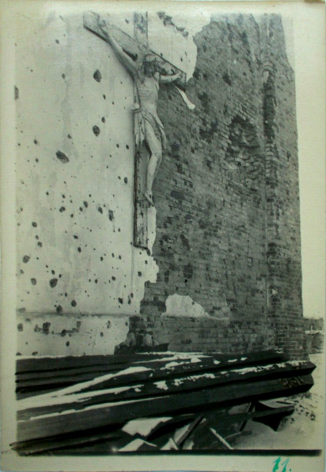 Słonim, Zamoście, Fara, Kryž. Слонім, Замосьце, Фара, Крыж (1915-18)