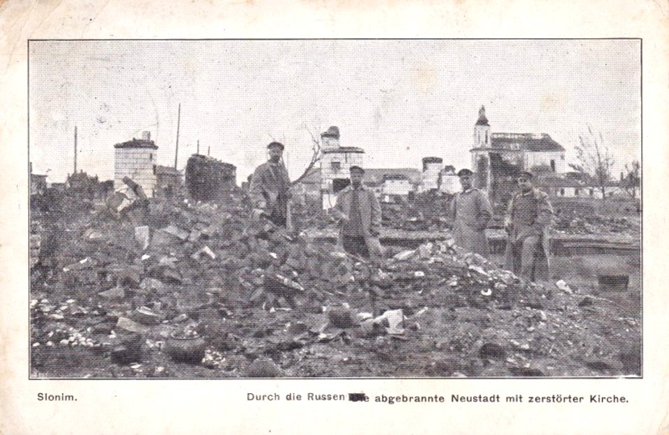 Słonim, Zamoście. Слонім, Замосьце (1916)