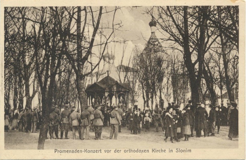 Słonim, Mieski Sad-Lateranski. Слонім, Мескі Сад-Лятэранскі (1916)