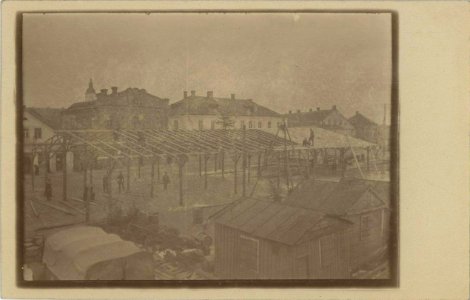 Słonim, Rynak. Слонім, Рынак (1916)