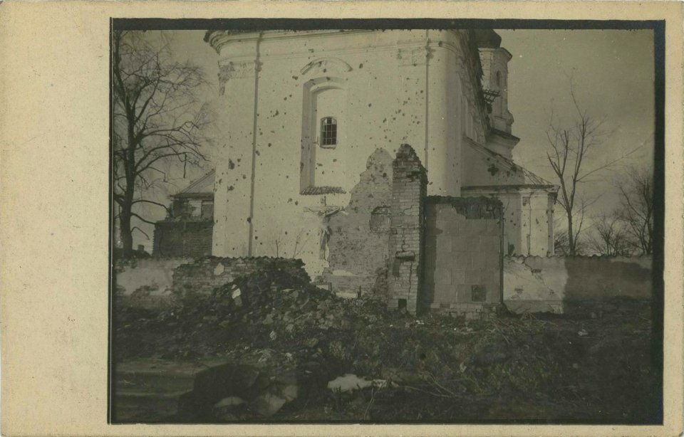 Słonim, Zamoście, Fara. Слонім, Замосьце, Фара (1916) (4)