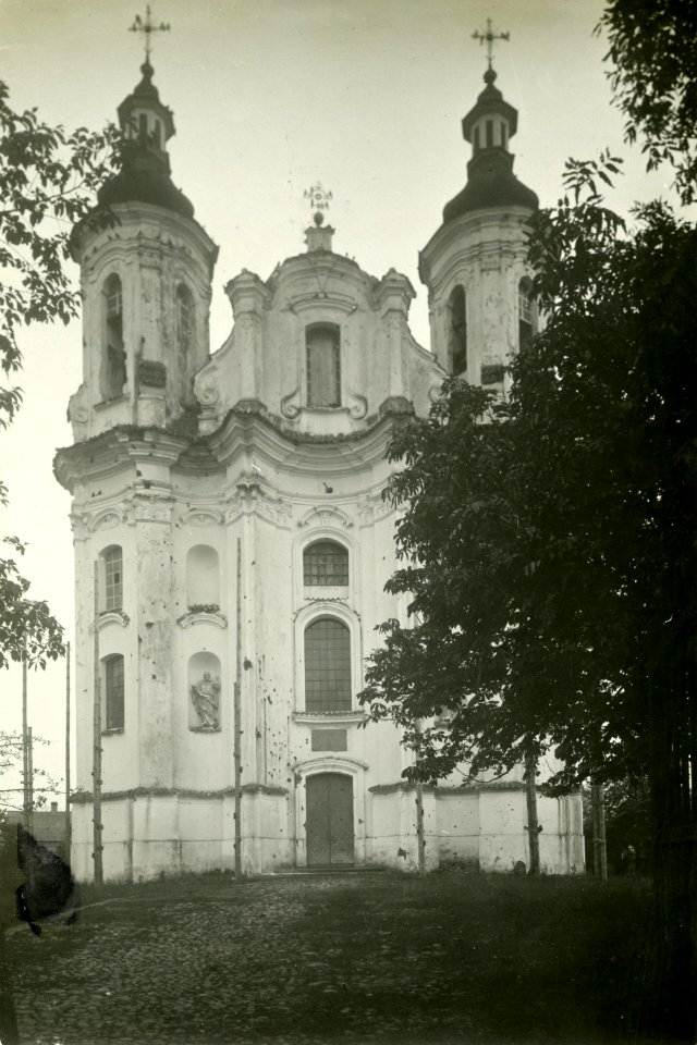 Słonim, Zamoście, Fara. Слонім, Замосьце, Фара (A. Visłocki, 1923)