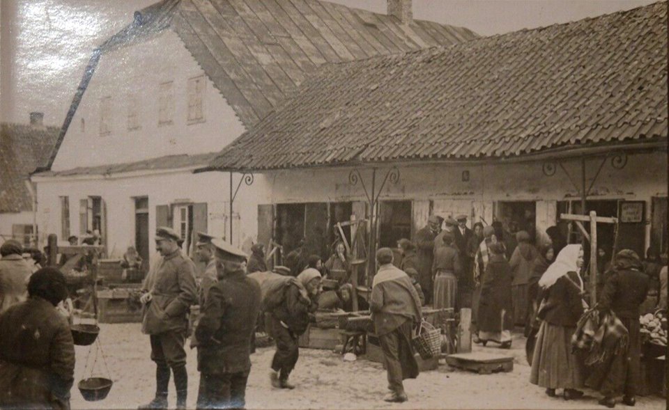 Słonim, Školny Dvor. Слонім, Школьны Двор (1915-18) (3)