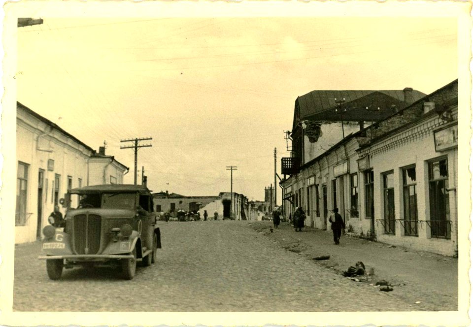 Słucak, Navamieskaja. Слуцак, Навамеская (1941)