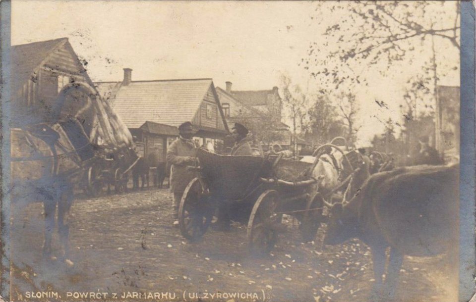 Słonim, Žyrovickaja. Слонім, Жыровіцкая (1912)