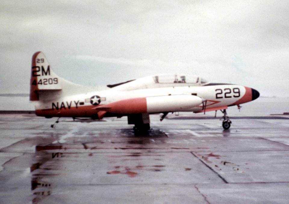 T-1A Seastar VT-7 at NAS Pensacola 1959
