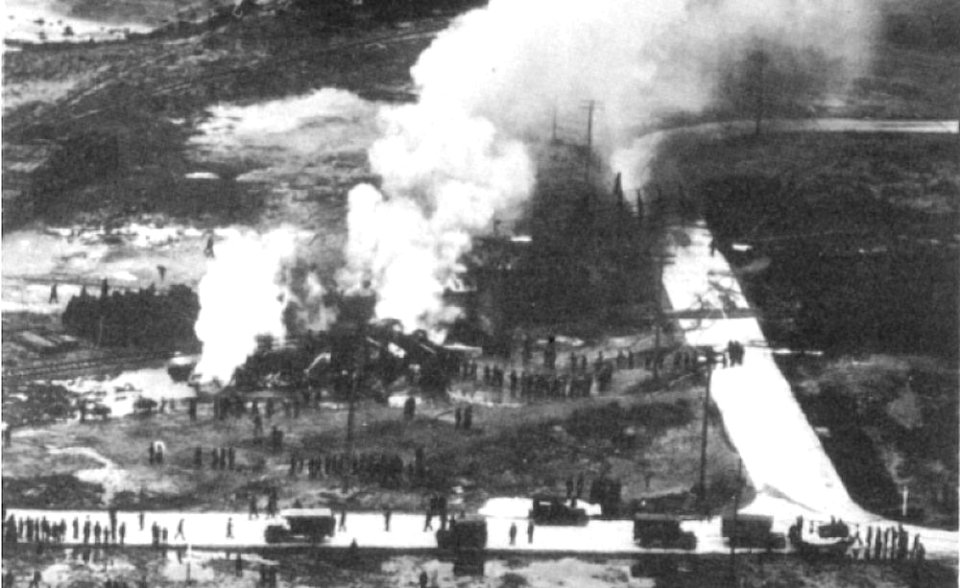 T-34 Airship Roma Crash