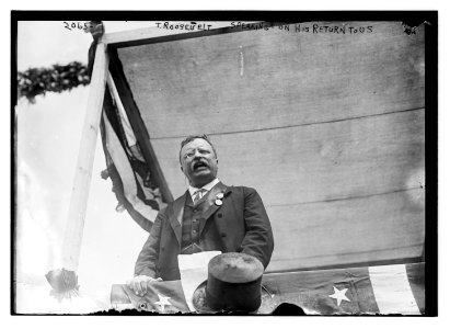 T. Roosevelt speaking on this return to the U.S. LCCN2014688408