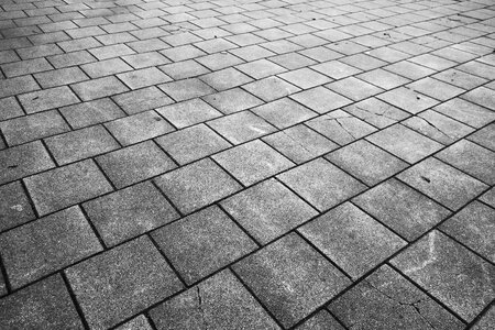 Tile gray tile concrete photo