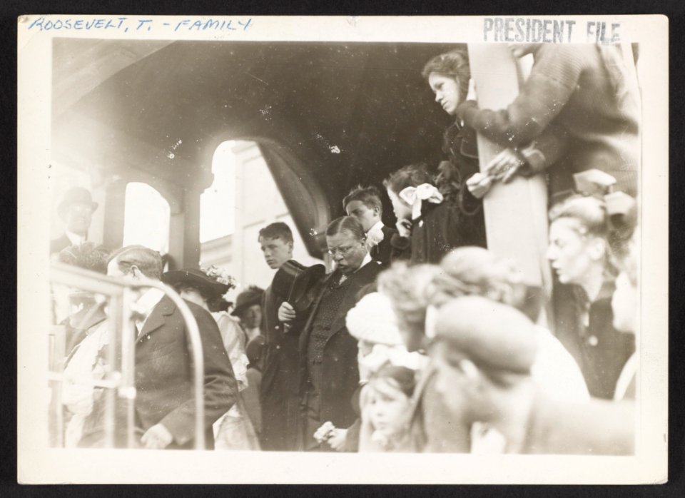 T. Roosevelt at Ethel's wedding LCCN2013651292
