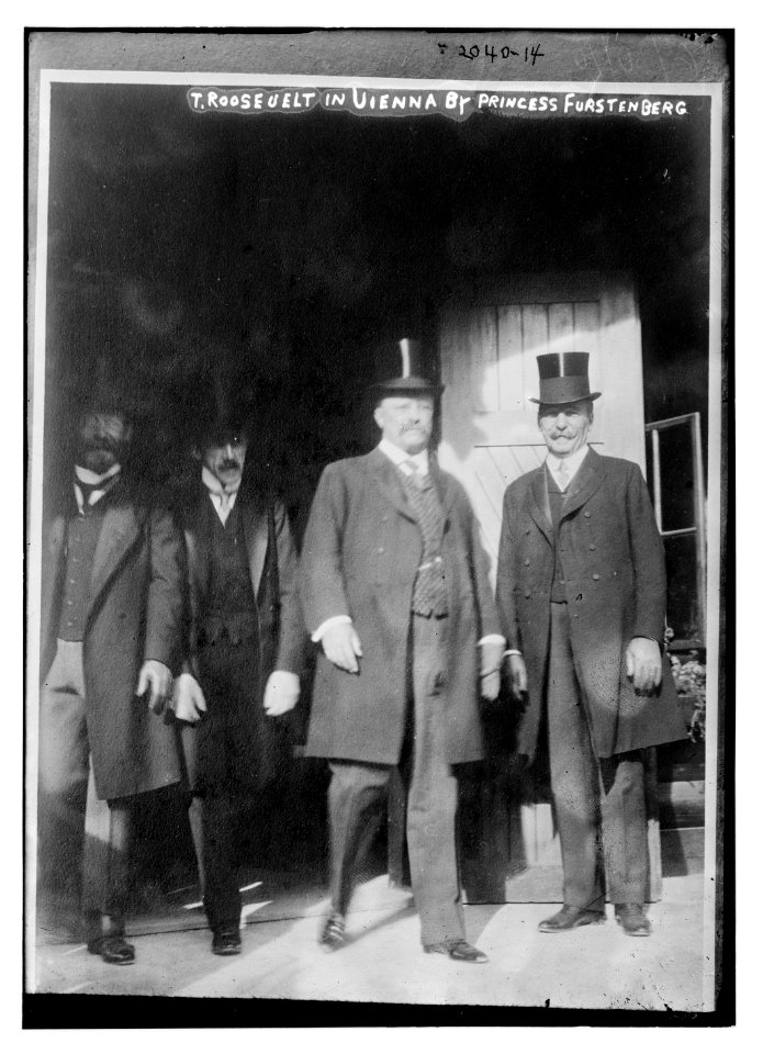 T. Roosevelt in Vienna by Princess Furstenberg LCCN2014688260