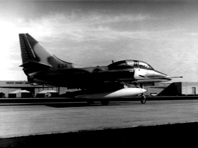 TA-4H Skyhawk at Douglas plant 1969