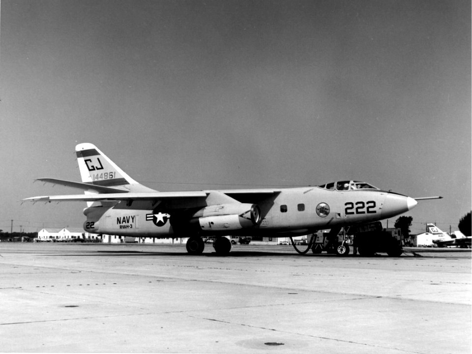 TA-3B Skywarrior at NAS Sanford c1967