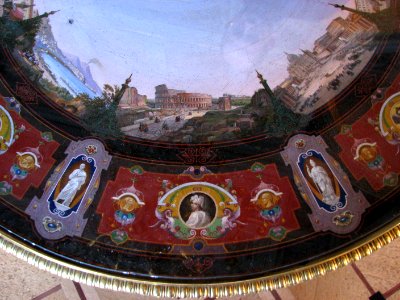 Table with Florentine mosaic