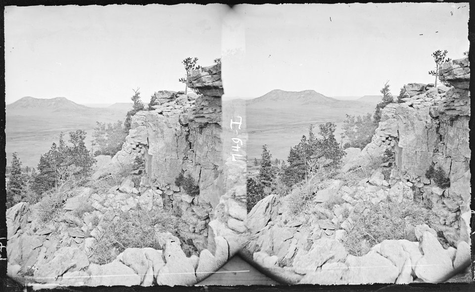Table lands on Colorado Divide. El Paso County, Colorado - NARA - 517557