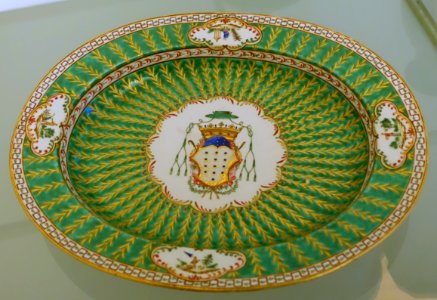 Table set owned by Porto Bishop António de San José de Castro, China, Jiaqing period, c. 1800-1810, porcelain - Museu Nacional de Soares dos Reis - Porto, Portugal - DSC00452