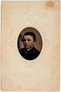 Tad Lincoln tintype CDV by J. M. Ingraham, 1867