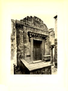 Tafel 037 Spalato - Jupitertempel (Baptisterium) Vorderansicht - Heliografie Kowalczyk 1909