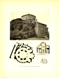 Tafel 064 Zara - Grundriss und Ansicht der Kuppel von S. Donato - Heliografie Kowalczyk 1909