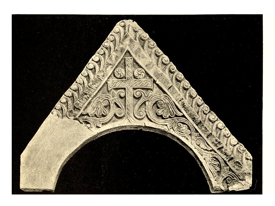 Tafel 073c Zara - Museo San Donato Fragment VIII Jhdt. - Heliografie Kowalczyk 1909