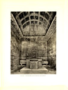 Tafel 046 Spalato - Jupitertempel Innenansicht - Heliografie Kowalczyk 1909