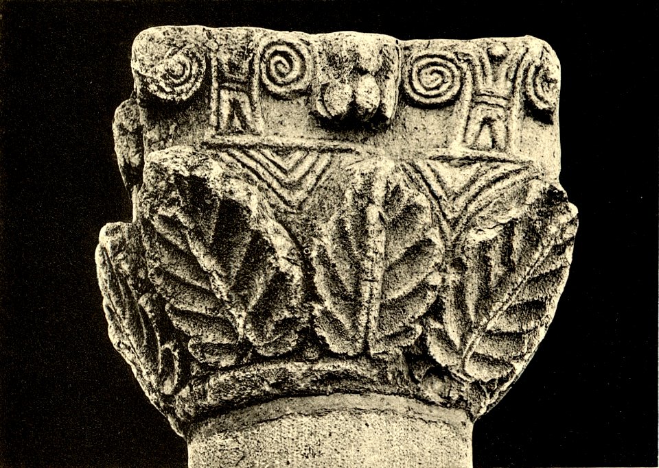 Tafel 054d Salona - Kapitäl - Heliografie Kowalczyk 1909