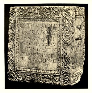 Tafel 055b Salona - Fundstücke Grabdenkmäler - Heliografie Kowalczyk 1909