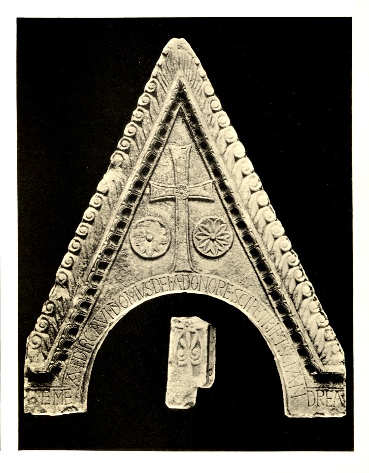 Tafel 062b Dalmatien - Frühmittelalterliche Fundstücke Knin arch. Museum Spalato