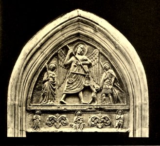 Tafel 074d Zara - Museo San Donato Portraitdetail der St. Michaels Kirche - Heliografie Kowalczyk 1909