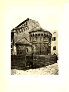 Tafel 076 Zara - San Grisogono-Kirche - Choransicht - Heliografie Kowalczyk 1909