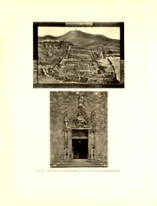 Tafel 115 Ragusa-Dubrovnik - vor dem Erdbeben 1667 - Portal Franziskanerkloster - Heliografie Kowalczyk 1909 photo