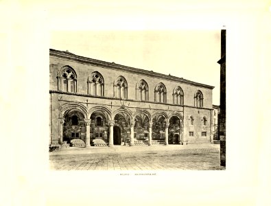 Tafel 120 Ragusa-Dubrovnik - Rektorenpalast - Heliografie Kowalczyk 1909 photo