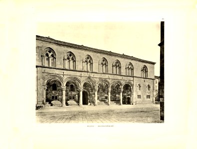 Tafel 120 Ragusa-Dubrovnik - Rektorenpalast - Heliografie Kowalczyk 1909