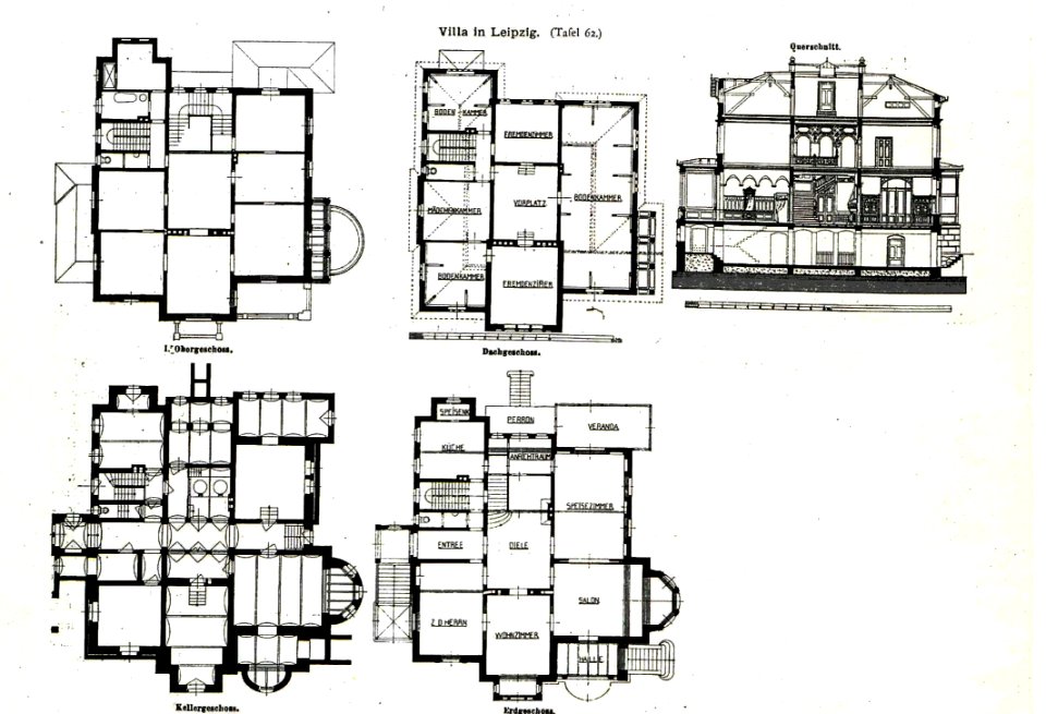 Tafel 62 Villa Leipzig