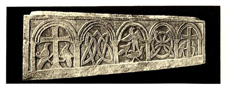 Tafel 69c Zara - Museo S. Donato Sarkophag IX Jhdt. - Heliografie Kowalczyk 1909