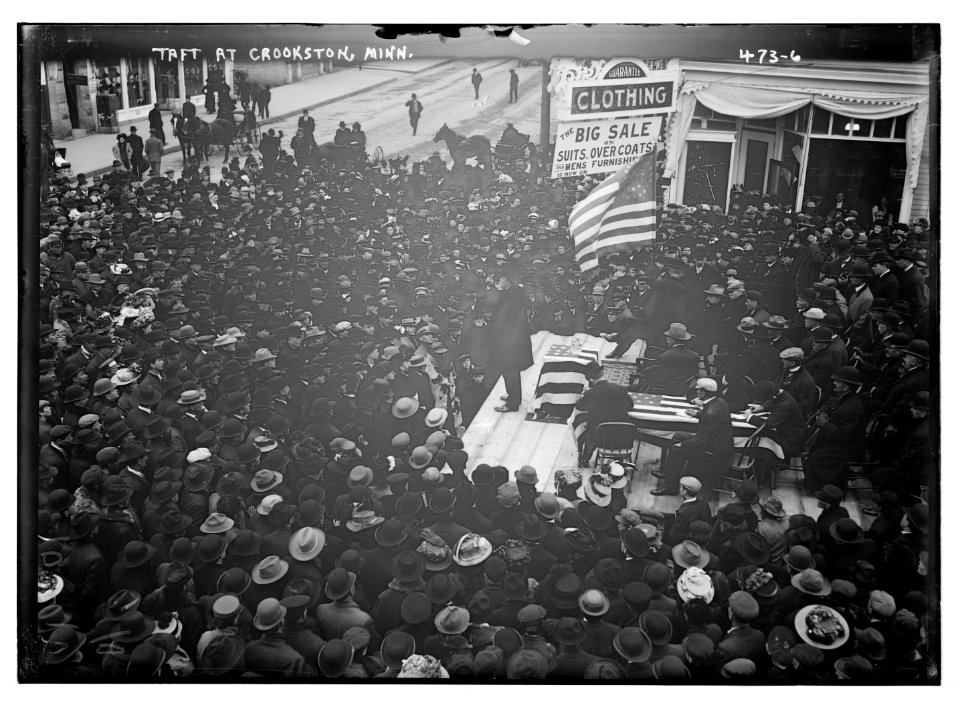 Taft at Crookston, Minnesota LCCN2014682198