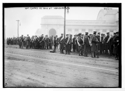 Taft Inauguration, National Guard of Ohio, Washington, D.C LCCN2014683180