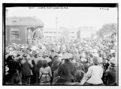 Taft crowd, Plattsmouth, Neb. (Nebraska) LCCN2014682190