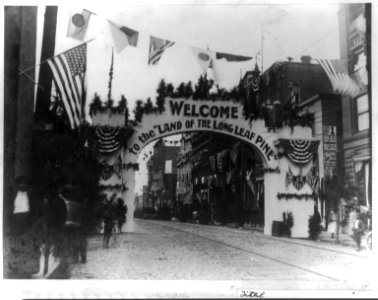 Taft welcome arch by day, Wilmington, N.C. LCCN2003663496