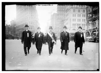 Taft parade, Rob't Guggenheim, Engineer Division (New York) LCCN2014682887