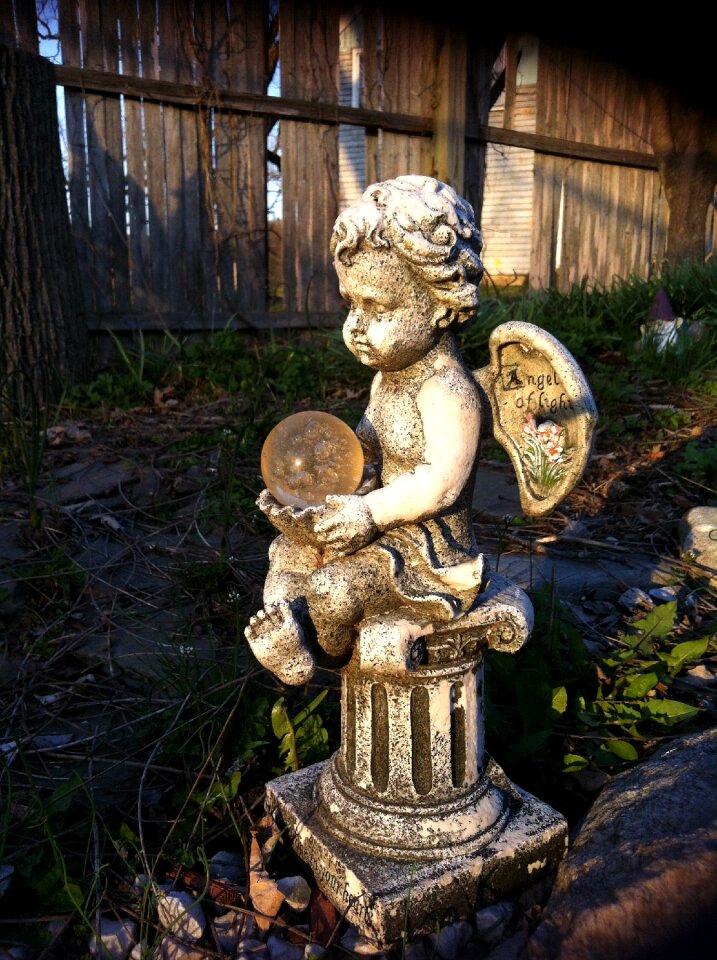 Angelic decorative symbol