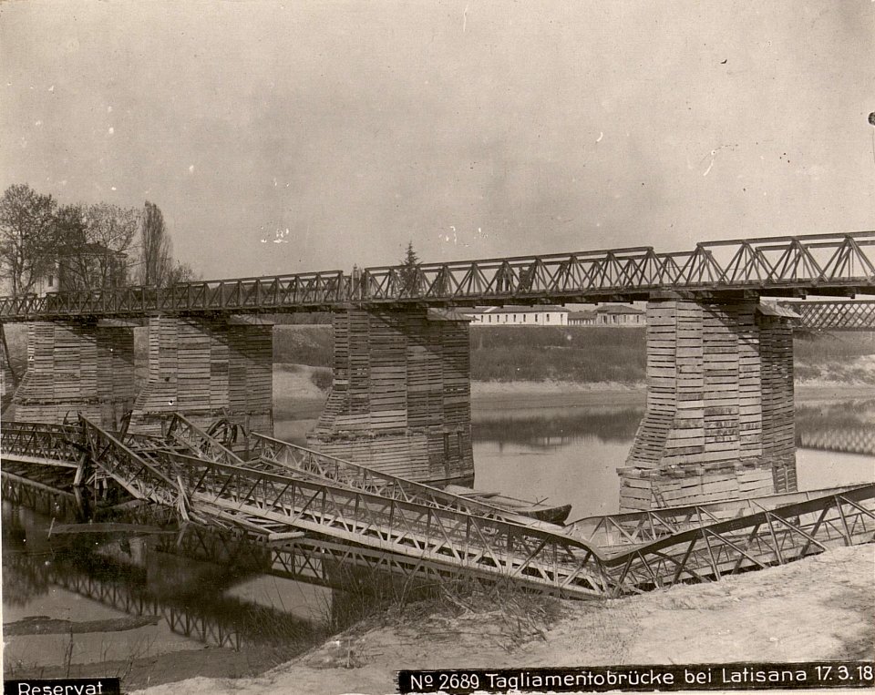 Tagliamentobrücke bei Latisana 17.3.18. (BildID 15616456)