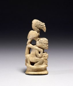 Tairona - Bone Carving of a Shaman-Vulture - Walters 2006151 - Right Side