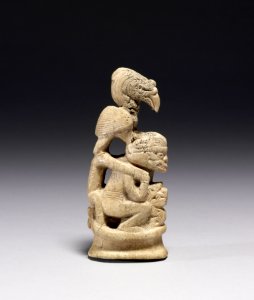 Tairona - Bone Carving of a Shaman-Vulture - Walters 2006151 - Right Side photo